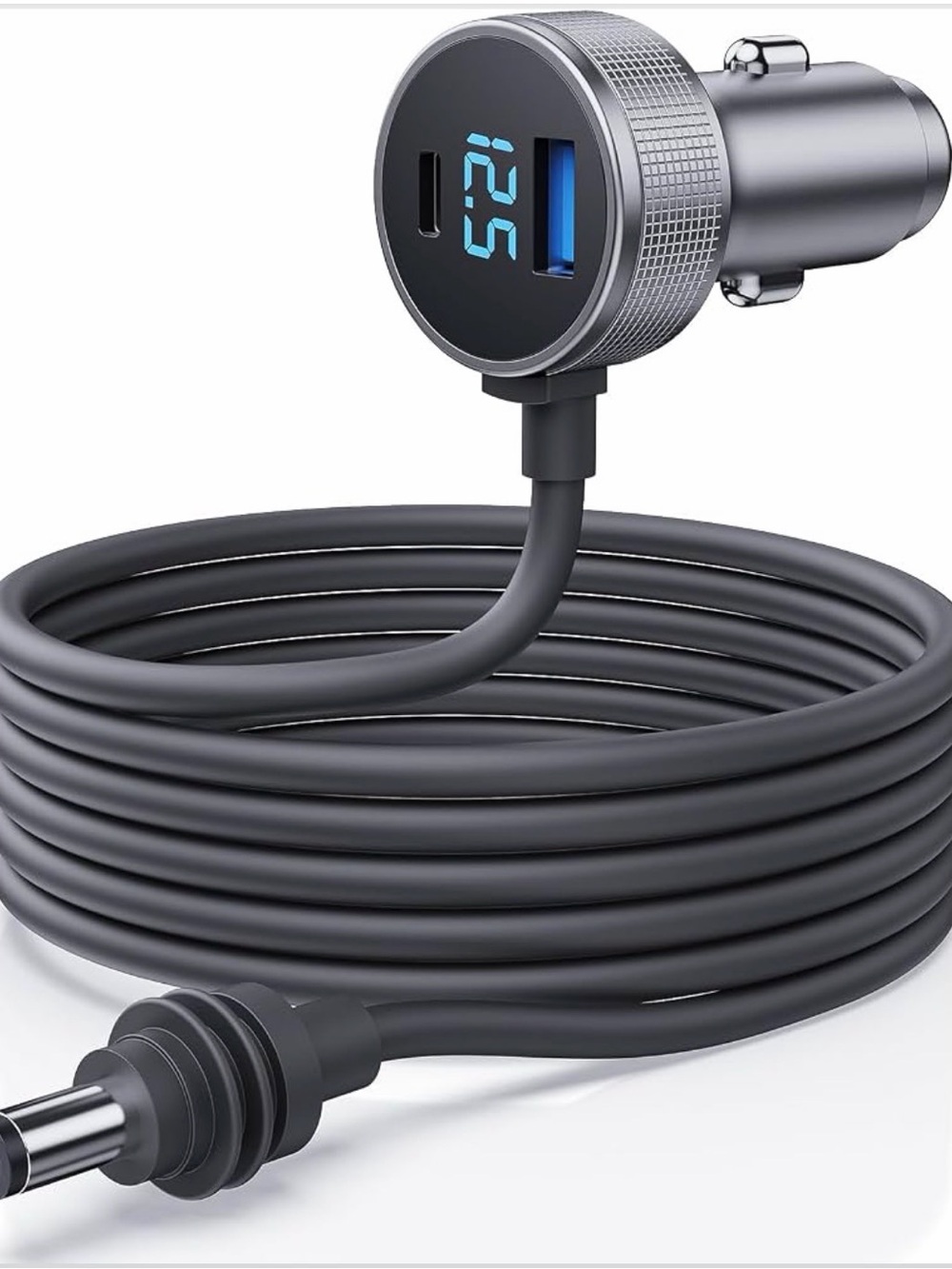 Starlink Mini Cable, 3 in 1 Starlink Mini Car Charger DC Power Cable+ Cigarette